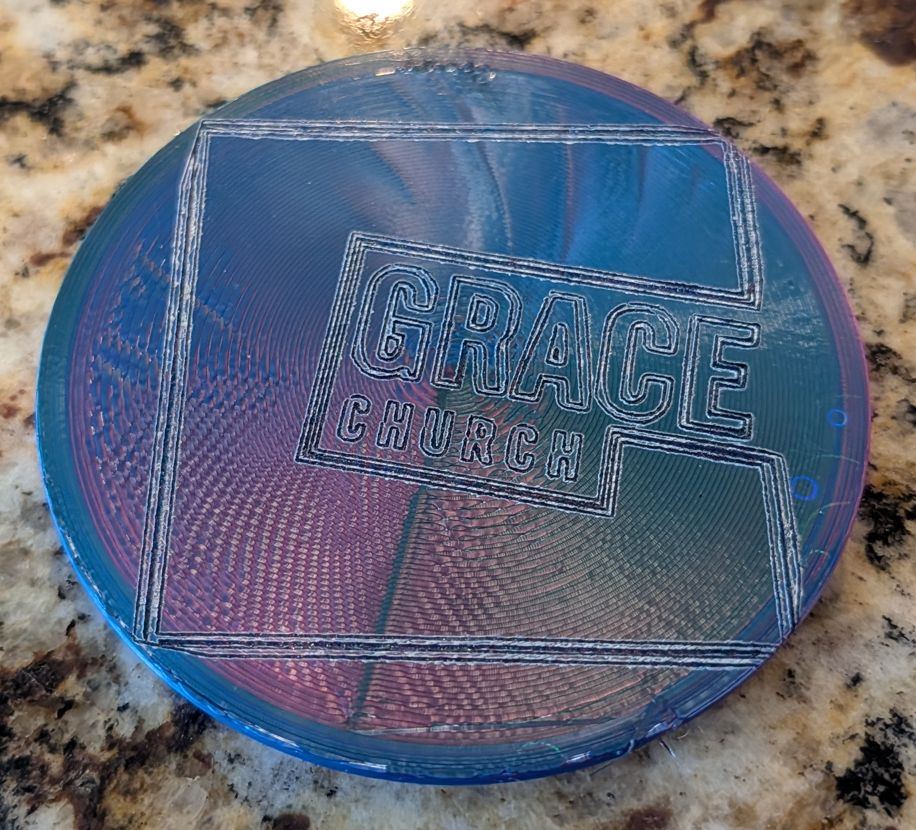 Mass-produced 3D printed and laser engraved event giveaways